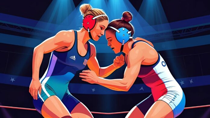 La lutte, un sport qui attire les femmes